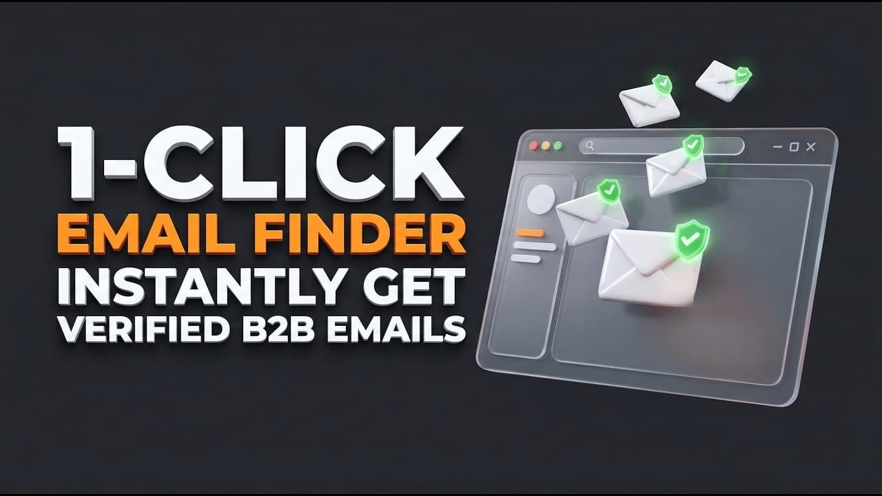 Email Finder Video Demo Thumbnail